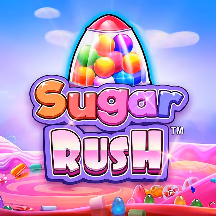 Sugar Rush - Sweet-themed slot with cluster pays and increasing multipliers